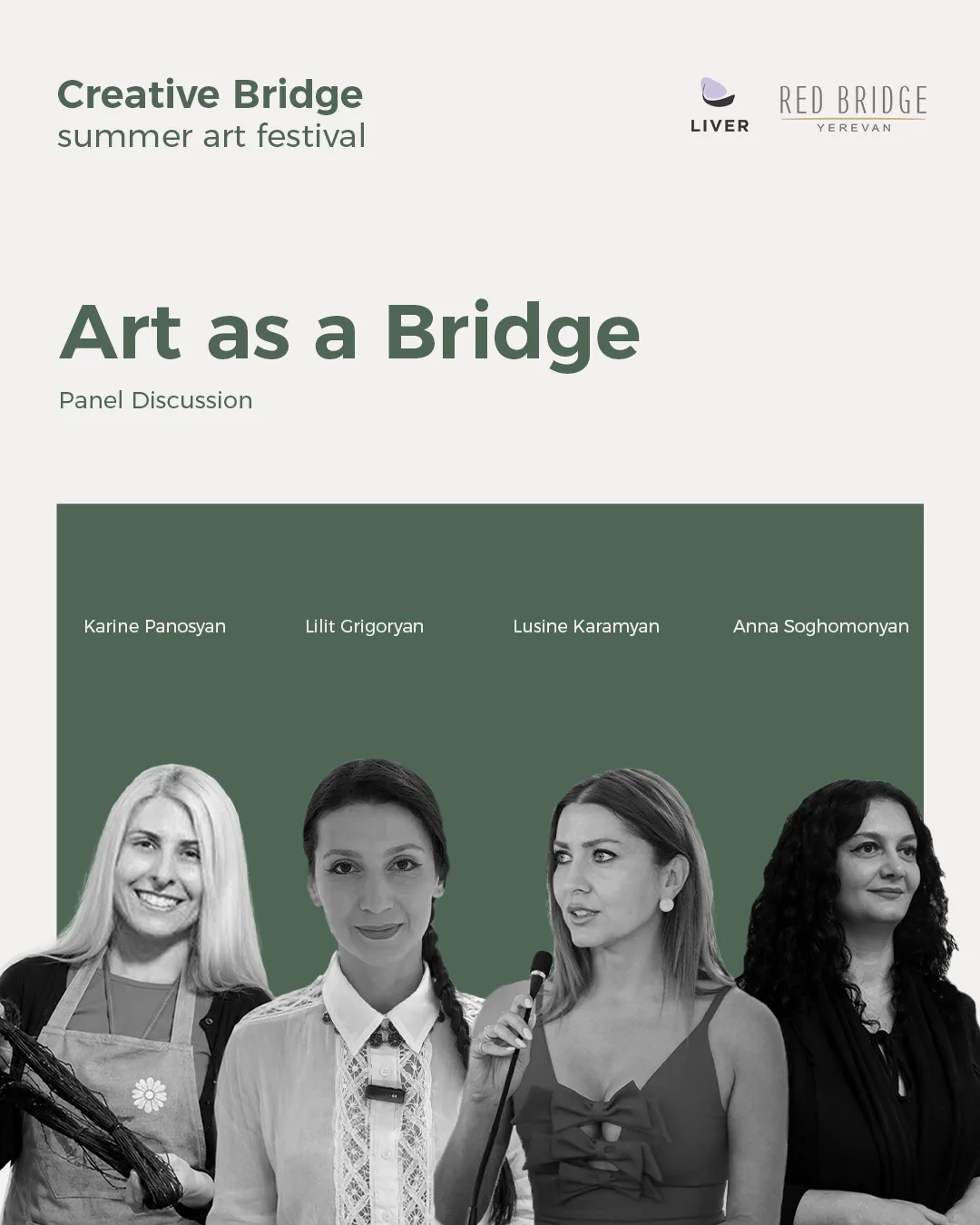 “Art as a Bridge” panel discussion