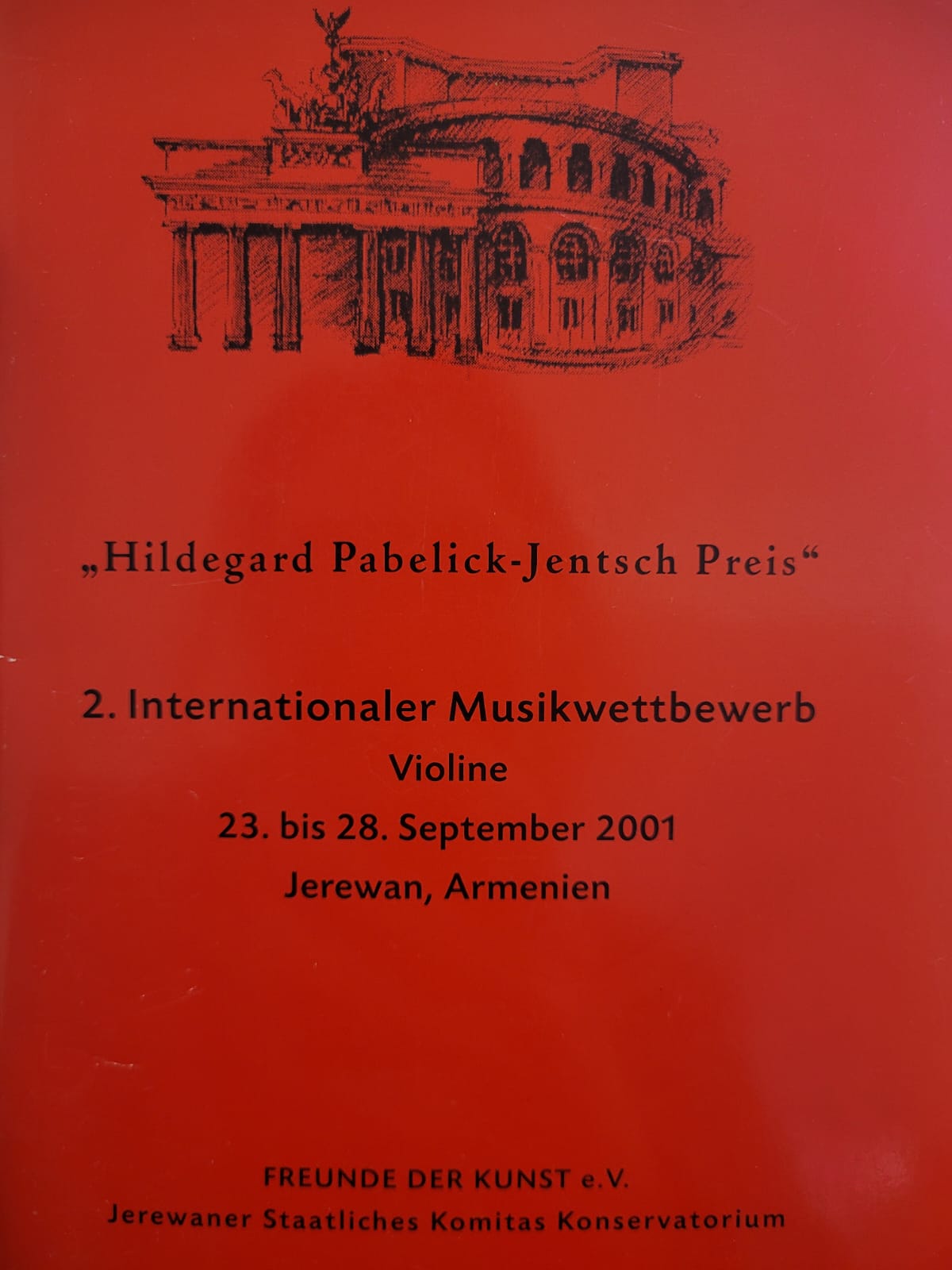 Internationaler Musikwettbewerb Streicher
