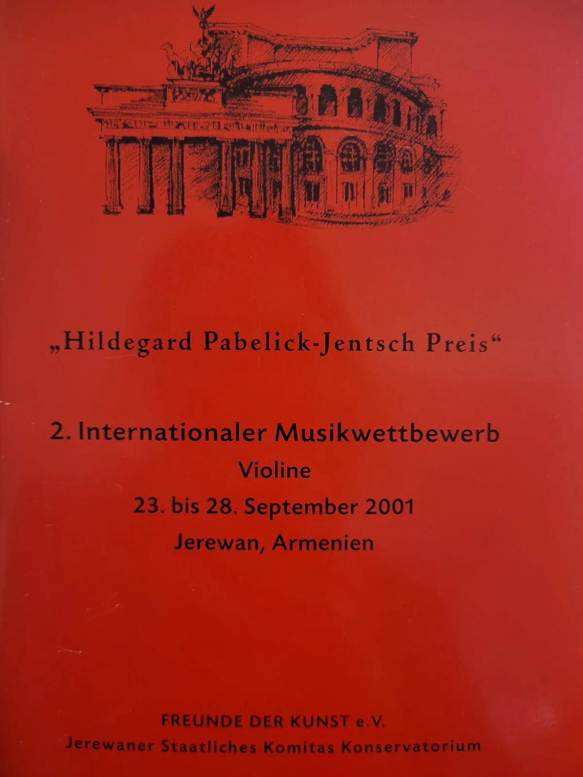 Internationaler Musikwettbewerb Streicher