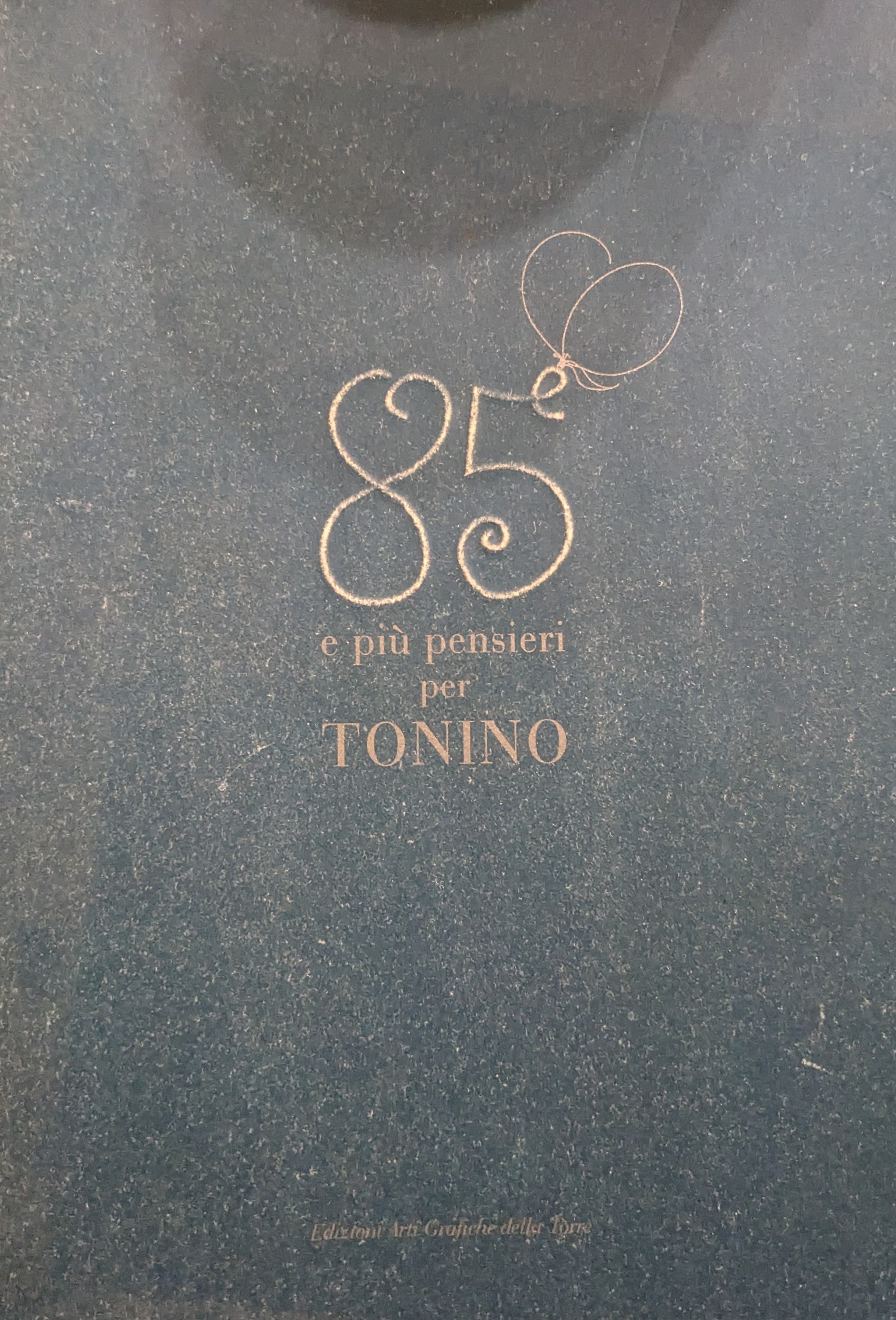 85 e più pensieri per Tonino