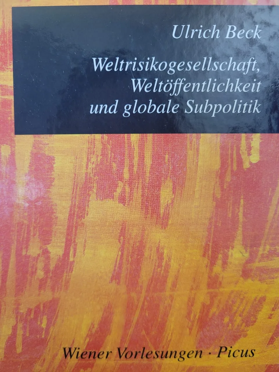Weltrisikogesellschaft, Weltoffentlichkeit und globale Subpolitik